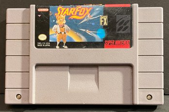 Super Nintendo Game Cartridge - StarFox