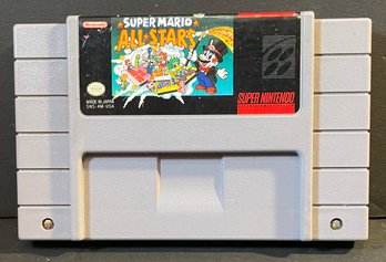 Super Nintendo Game Cartridge - Super Mario All Stars