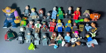 Lot Of LEGO Mini-figures & Pieces - Star Wars, TMNT, Harry Potter Etc -See Pics For What's Included