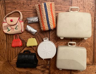 Vintage Lot BARBIE Accessories - Bags / Totes / Purses