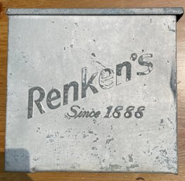 Renken's Vintage Milk Delivery Box