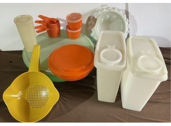 Another Lot Of Various Vintage Tupperware Storage And More!