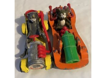 Tom & Jerry Die Cast Cars By Corgi - Made In 1940 - Great Britain