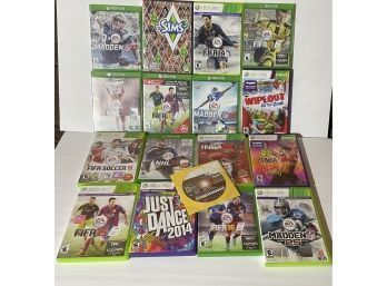 Lot Of 17 Video Games - Xbox, Xbox One, More