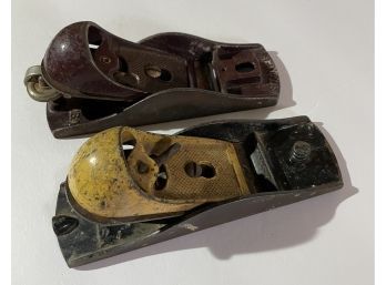 2 Vintage Stanley Planes Nice For Parts