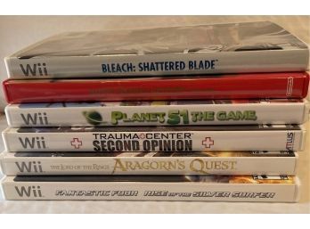 Lot Of 6 Nintendo Wii Games - All Complete