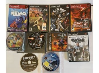 Sony Playstation Games Lot Of 10