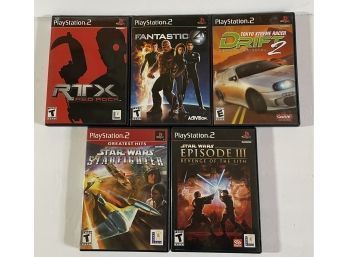 Lot Of 5 Playstation 2 Games - All Complete
