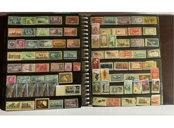 Gigantic Binder Of Domestic USA Postage Stamps