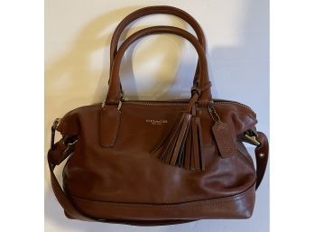 Coach Genuine Leather Legacy Molly Satchel Carry Bag