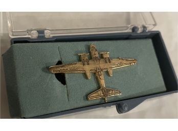 Grumman Balfour Bomber Tie/Lapel Pin USAF Air Force