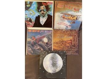 Lot Of Vinyl Records - Joe Walsh Collection