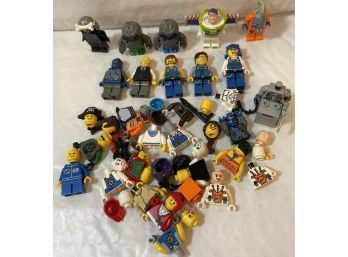 Lego Minifigures And Pieces Assorted Lot - What You See Is What You Get - See Pics