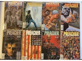 Comic Books -PREACHER - 1999 - 8 Months Of Issues