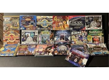 Lot Of 19 Vintage PC Games - See Pics For Titles