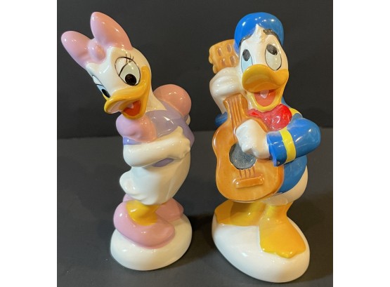 Donald Duck & Daisy Duck Vintage Salt & Pepper Shakers