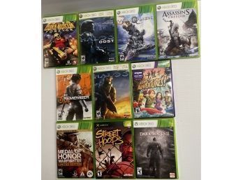 Lot Of 10 XBOX / XBOX 360 Games - See Picture For Titles