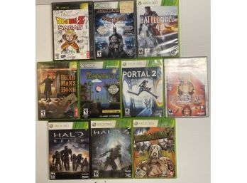 Lot Of 10 XBOX / XBOX 360 Games - See Picture For Titles