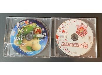 2 Wii Video Game Discs- See Picture For Titles