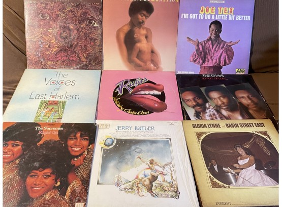 Lot Of 9 Jazz / Funk Vintage Vinyl Records