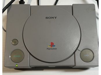 Sony Playstation 1 Original Box Model SCPH-5501 Console Bundle Controllers, Cords, Game Etc