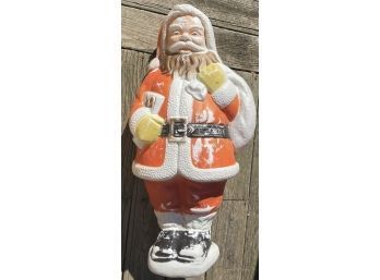 Vintage Santa Claus Blow Mold 30' Tall