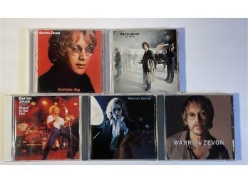 Warren Zevon Cd Lot - 5 Different Albums