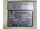Vintage Commodore VIC20 Computer And Power Supply With Extras. Powers On- NOT ORIGINAL BOX