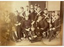 Civil War Era Photograph - Young Men Infanty / Regimen / Recruits - Period Correct Frame