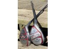 2 Callaway Golf Diablo Graphite 4 & 5 Woods - R Flex Shaft - Left Handed