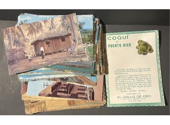 Over 80 Vintage Puerto Rico And Carribean Postcards Great Condition - See Pics