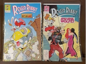 Lot Of 2 Roger Rabbit Comic Books
