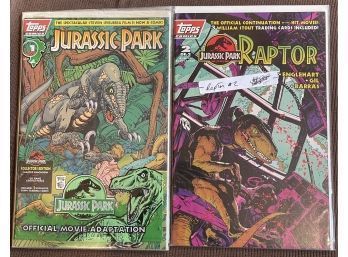 Lot Of 2 Jurassic Park Comic Books