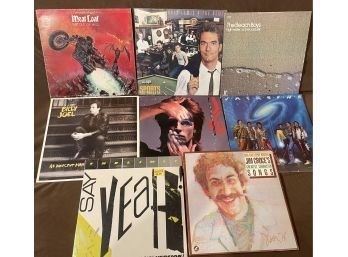 Lot Of 8 Vinyl Records - See Pictures For Titles And Artists