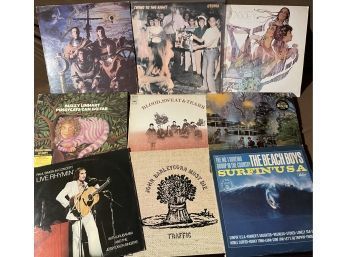 Lot Of 9 Vinyl Records - See Pictures For Titles And Artists