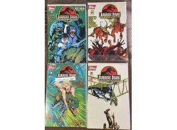 Lot Of 4 Jurassic Park Comic Books