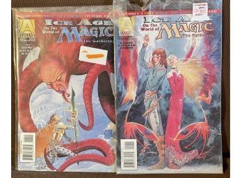 Lot Of 2 Magic The Gathering Ice Age Comic Books