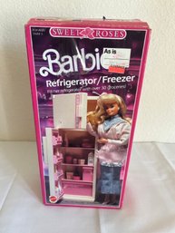 Barbie Sweet Roses Refrigerator Freezer 1987