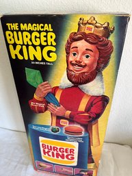 Vintage Knickerbocker Magical Burger King Doll In Box