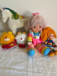 Lot Of Vintage Rainbow Brite Toys