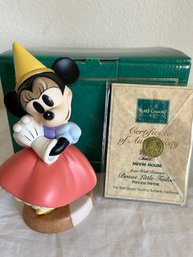 Walt Disney Classics Collection WDCC Princess Minnie 'Brave Little Tailor' 1996 Members-Only Sculpture