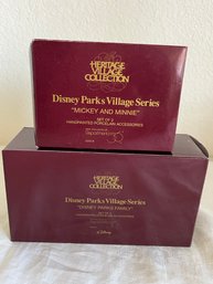 Dept 56 Disney Parks Village Series Accessories 'Disney Parks Family & Mickey & Minnie'