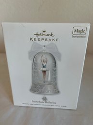 Hallmark Keepsake Ornament 'Snowflake Ballerina' Magic