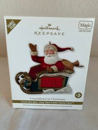 Hallmark Keepsake Ornament 'Countdown To Christmas' Magic