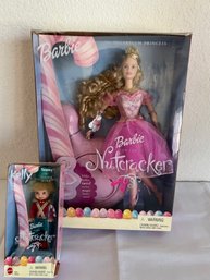 Nutcracker Barbie Sugarplum Princess 2001 & Tommy Doll