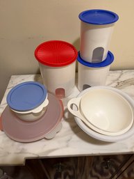 Red, White, Blue And Pink! Tupperware
