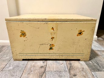 Antique Wood Toy Box