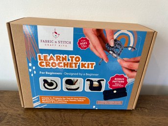 Fabric And Stitch Learn To Crochet Kit