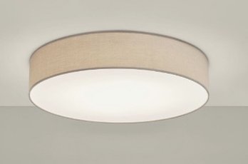 New In Box  / LEDS C4 15-4924-BY-M1U /Beige Circular Flushed Ceiling Lighting