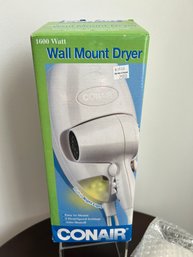 Conair Wall Mount Hair Dryer